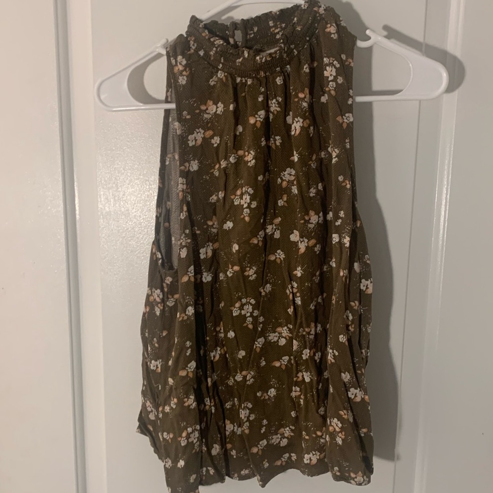Ladies High neck blouse. XL